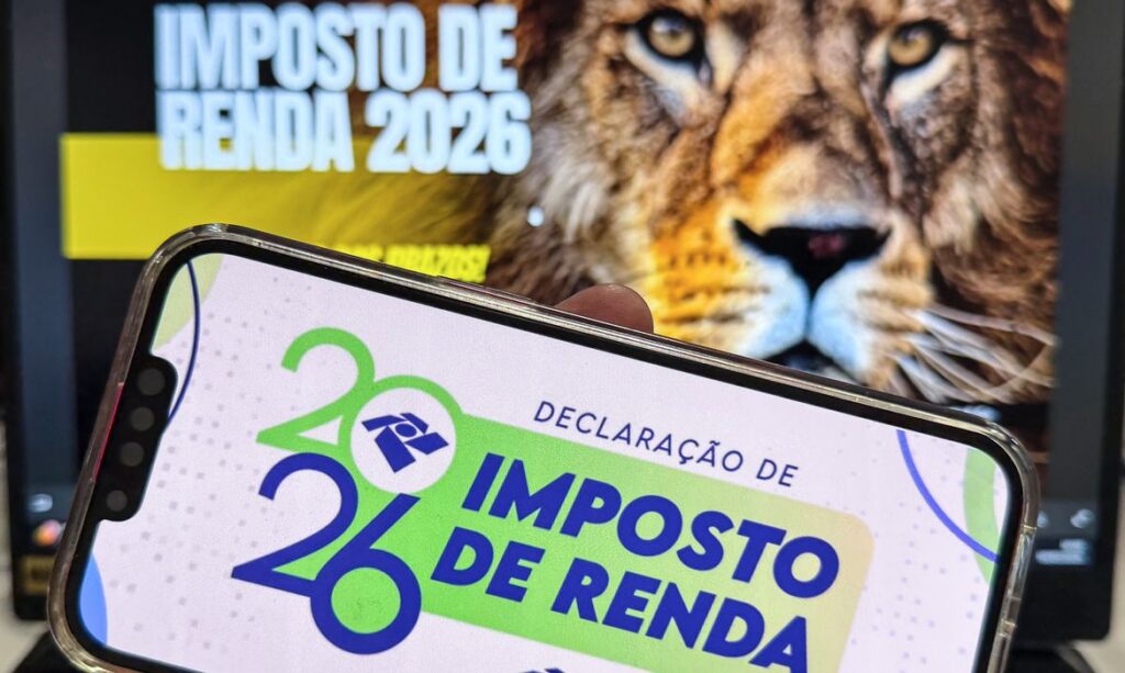 Tela do programa IRPF 2026 da Receita Federal