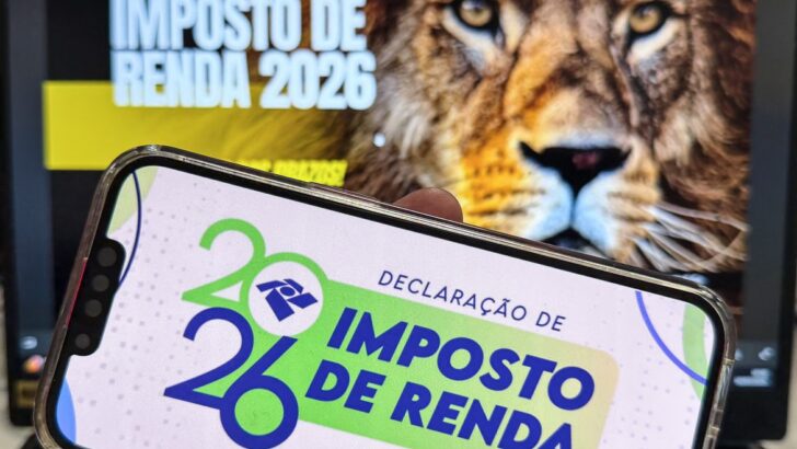 Tela do programa IRPF 2026 da Receita Federal