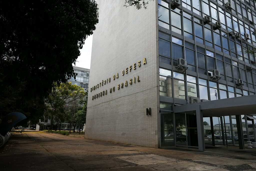 Esplanada dos Ministérios, em Brasília, sede dos órgãos federais