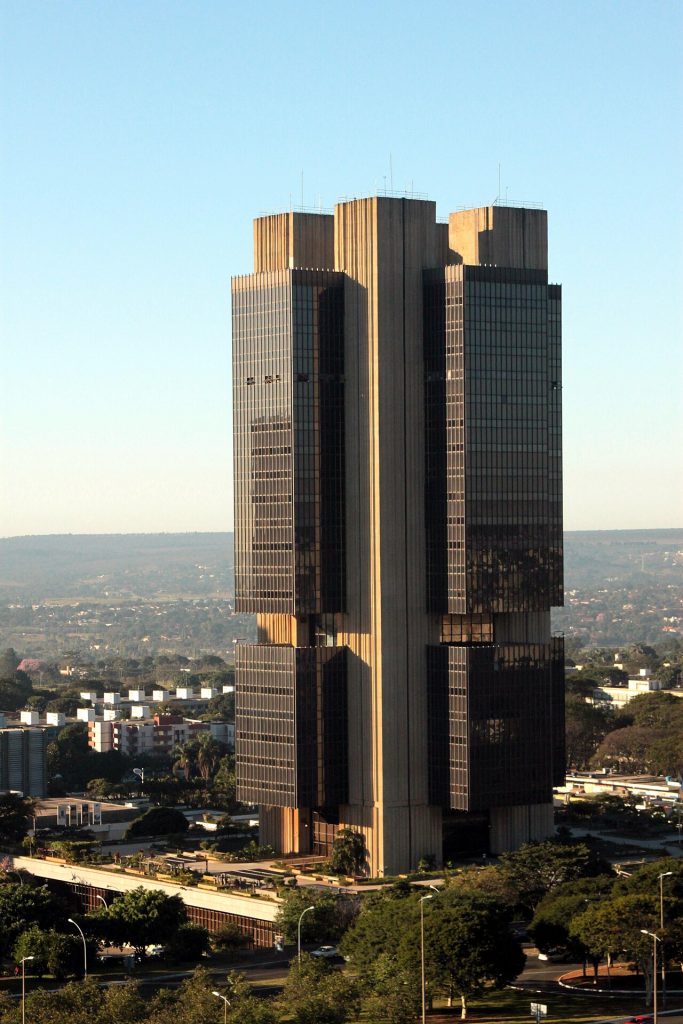 Edifício-sede do Banco Central do Brasil, em Brasília, onde o Copom se reúne