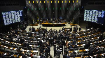 Plenário Ulysses Guimarães, da Câmara dos Deputados, em Brasília