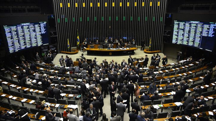 Plenário Ulysses Guimarães, da Câmara dos Deputados, em Brasília