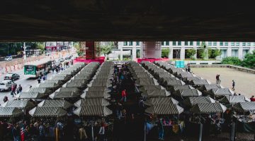 Feira livre em São Paulo, onde alimentos in natura costumam sair mais baratos
